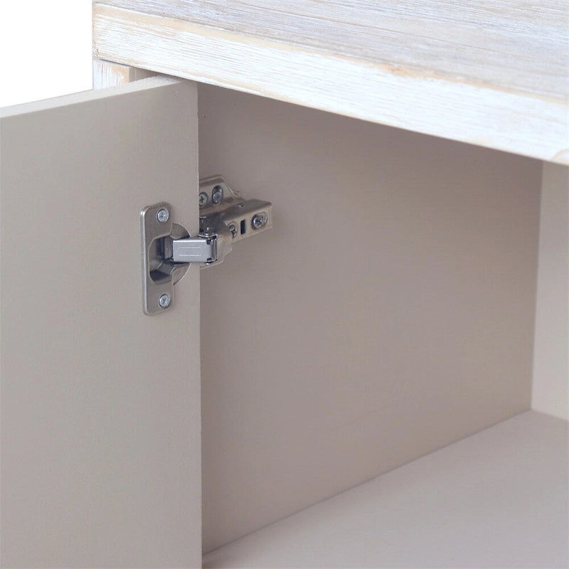 Credenza con ante in legno stile rustico a 3 ante