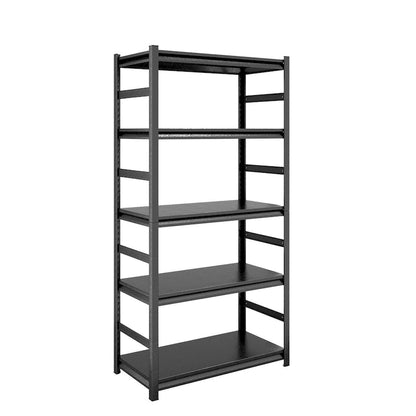 Scaffalatura in Metallo Regolabile Resistente - Ripiani a 5 Livelli, Carico 2000LBS, Cucina, Garage, Dispensa A63 * L31.5 * P15.7
