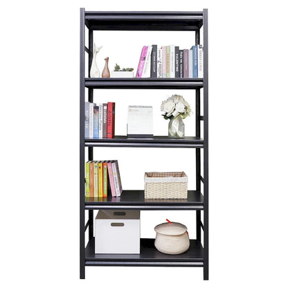 Scaffalatura in Metallo Regolabile Resistente - Ripiani a 5 Livelli, Carico 2000LBS, Cucina, Garage, Dispensa A63 * L31.5 * P15.7