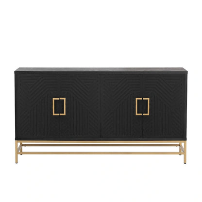 Retro Style Sideboard with Adjustable Shelves