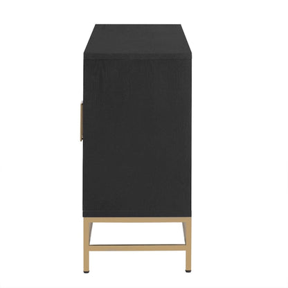 Credenza in stile retrò con ripiani regolabili