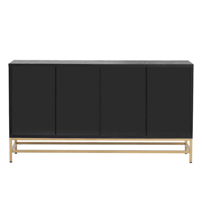 Credenza in stile retrò con ripiani regolabili