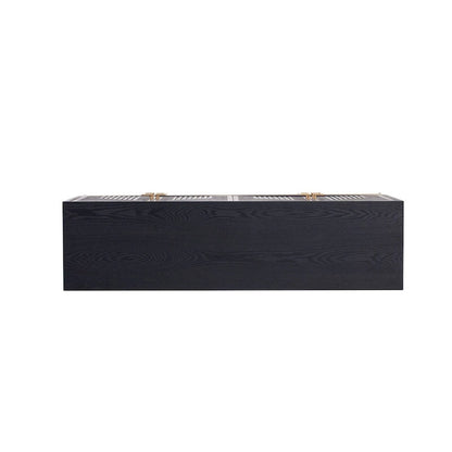 Credenza in stile retrò con ripiani regolabili