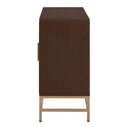 Credenza in stile retrò con ripiani regolabili