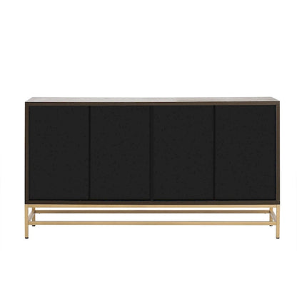 Credenza in stile retrò con ripiani regolabili