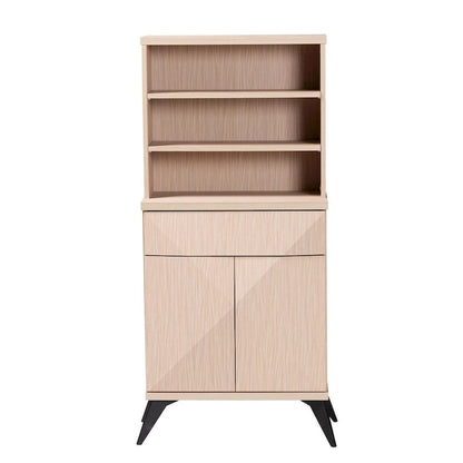 Pensile da cucina bicolore Mid-Century Modern