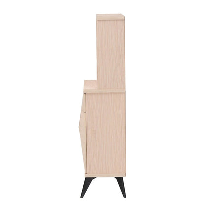 Pensile da cucina bicolore Mid-Century Modern