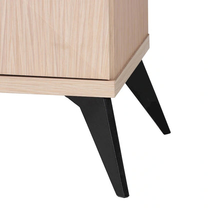 Pensile da cucina bicolore Mid-Century Modern