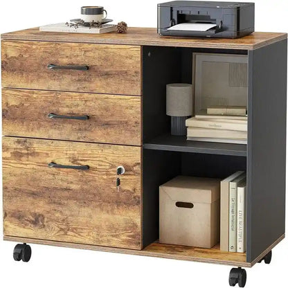 Classificatore a 3 cassetti su ruote - 14,2P x 31,5L x 25,4A