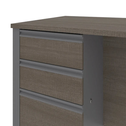 Cassettiera sottopiano tradizionale con 3 cassetti, larghezza 16W
