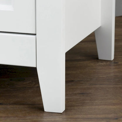 Cassettiera in legno verniciata a spruzzo