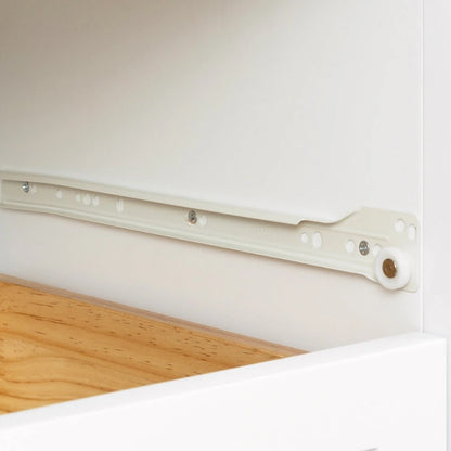 Cassettiera in legno verniciata a spruzzo