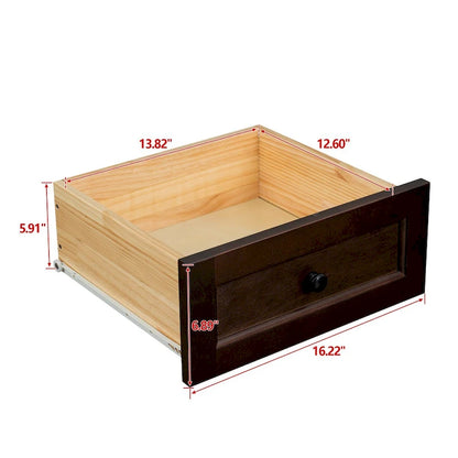 Cassettiera in legno verniciata a spruzzo