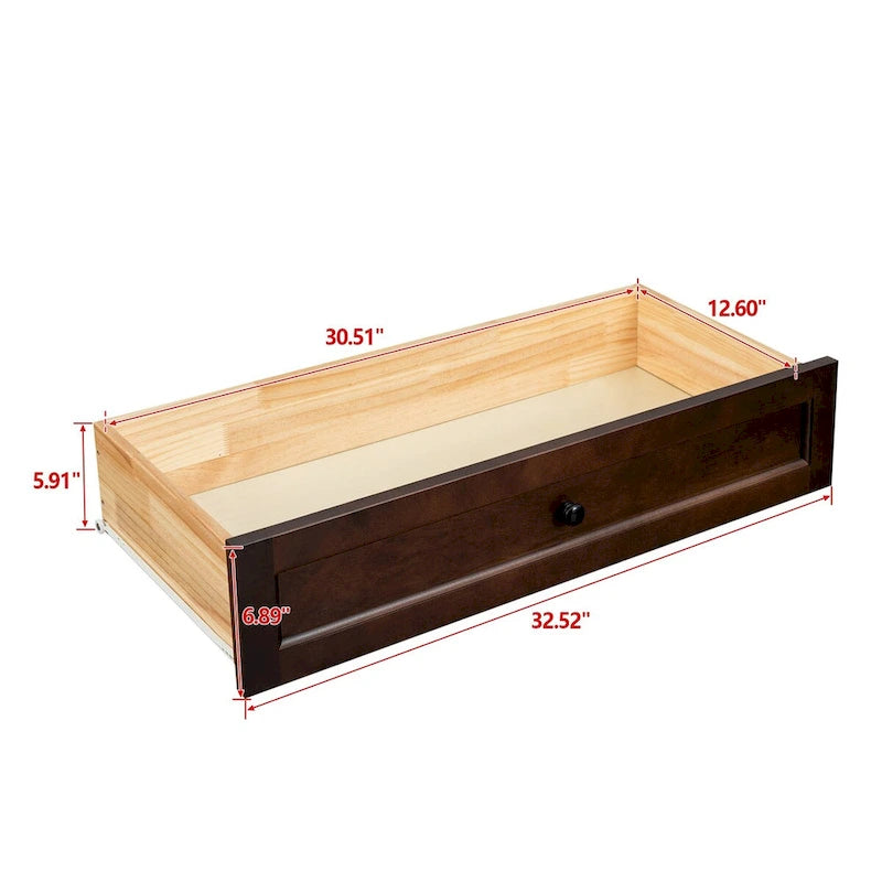 Cassettiera in legno verniciata a spruzzo