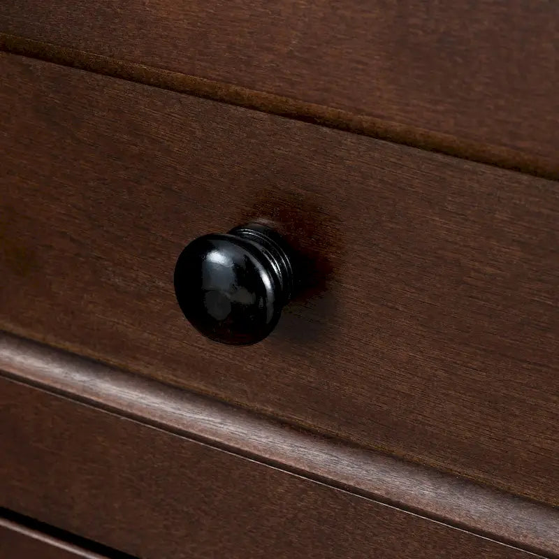 Cassettiera in legno verniciata a spruzzo