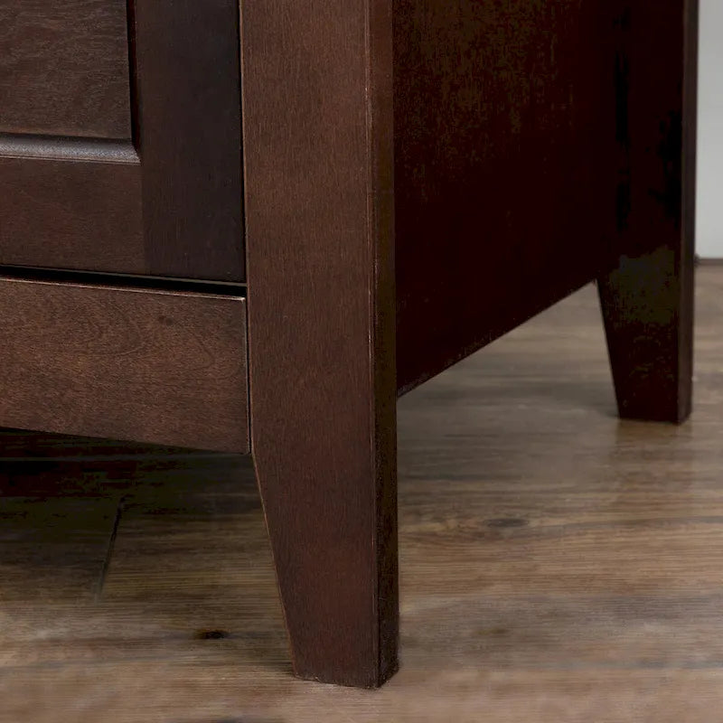 Cassettiera in legno verniciata a spruzzo