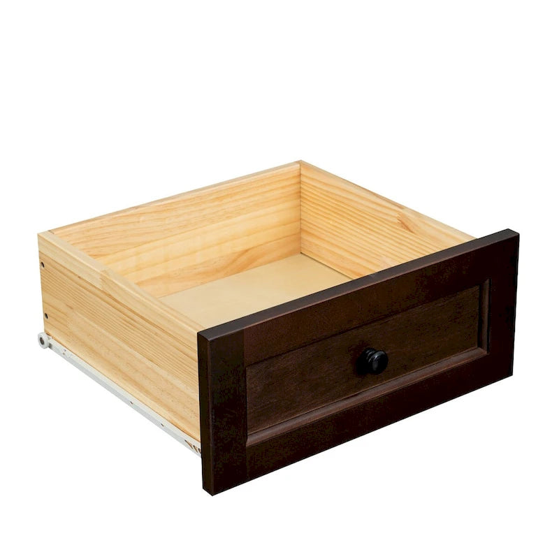 Cassettiera in legno verniciata a spruzzo